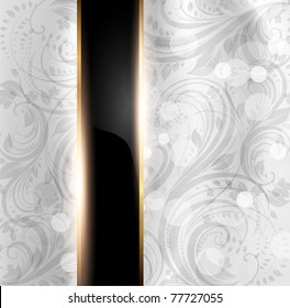 Seamless summer bright wallpaper, vector background, Silk. White.