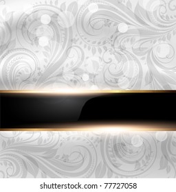 Seamless summer bright wallpaper, vector background, Silk. White.