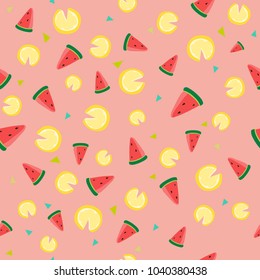 seamless summer fruit