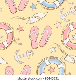 Seamless summer pattern