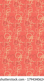 Seamless summer pattern. Bright colors.