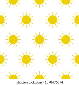 Seamless summer pattern. Design for prints, shirts and posters.
