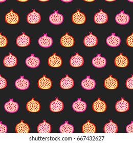 Seamless summer pattern. Stylish pop art design.