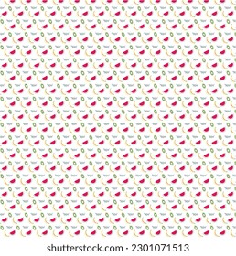 seamless summer and spring pattern with fruits, banana, kiwi, watermelon, with yellow, green, pink colors, wallpaper, fabric decor