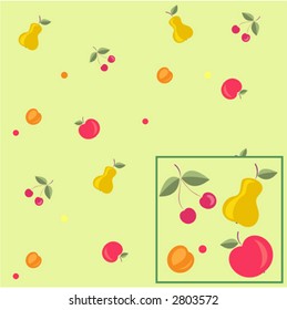 Seamless Summer Texture Stock Vector (Royalty Free) 2803572 | Shutterstock