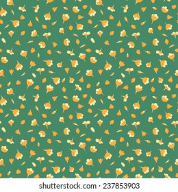 seamless summer tiny floral pattern