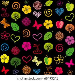 seamless summer wallpaper