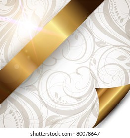 Seamless summer wallpaper, vector background for design. eps 10. Free place for text.