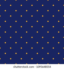 Seamless surface design with simple ornament. Polka dot stylized. Mini stars motif. Pattern with repeated geometric figures. Minimalist wallpaper. Digital paper, textile print. Vector art
