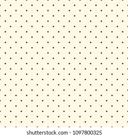 Seamless surface design with simple ornament. Polka dot stylized. Mini stars motif. Pattern with repeated geometric figures. Minimalist wallpaper. Digital paper, textile print. Vector art