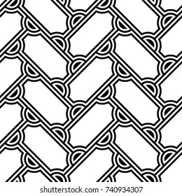 Seamless surface design with slanted blocks outlines. Grid image. Herringbone pattern. Slabs tessellation. Floor cladding bricks. Repeated tiles ornament background. Mosaic motif. Pavement wallpaper.