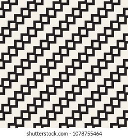 Seamless surface diagonal geometric square design. Repeating tiles ornament background. Vector symmetric shapes pattern