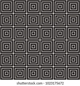 Seamless surface geometric design. Repeating tiles ornament background. Vector symmetric shapes pattern
