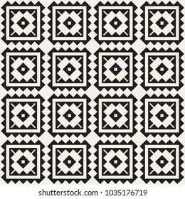 Seamless surface geometric design. Repeating tiles ornament background. Vector symmetric shapes pattern