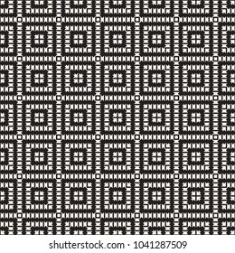 Seamless surface geometric design. Repeating tiles ornament background. Vector symmetric shapes pattern