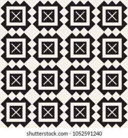 Seamless surface geometric design. Repeating tiles ornament background. Vector symmetric shapes pattern