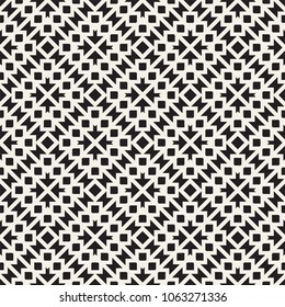 Seamless surface geometric design. Repeating tiles ornament background. Vector symmetric shapes pattern