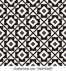 Seamless surface geometric design. Repeating tiles ornament background. Vector symmetric shapes pattern