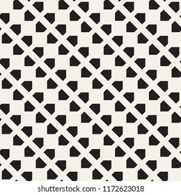 Seamless surface geometric design. Repeating tiles ornament background. Vector symmetric shapes pattern