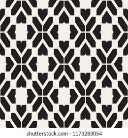 Seamless surface geometric design. Repeating tiles ornament background. Vector symmetric shapes pattern