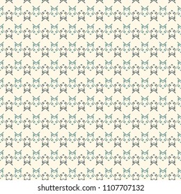 Seamless surface pattern with arrow fletching. Repeated chevrons wallpaper. Tribal and ethnic motif. Native americans ornamental abstract background. Boho chic digital paper, textile print. Vector art