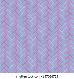 Seamless surface pattern with blocks ornament. Mosaic parquet wallpaper. Fashion graphic design. Vector illustration. Abstract texture. Template for print, textile, wrapping, decoration.