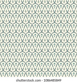 Seamless surface pattern with cracked stones. Repeated mini triangles abstract wallpaper. Ruined gems shapes motif. Modern print with geometric borders. Digital paper, textile print, page fill. Vector