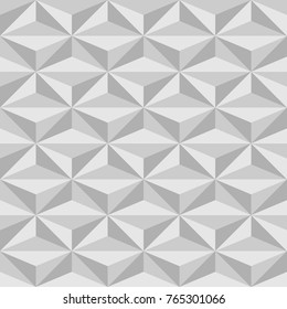 Seamless surface pattern design with asanoha ornament. Interlocking triangles background. Image with repeated triangular shapes. Geometric image. Ethnic japanese embroidery motif. Vector for print.