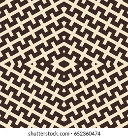 Seamless surface pattern design with ethnic embroidery ornament. Repeated black zipper lines wallpaper. Zigzag stripes. Jagged linear motif. Digital paper for page fills, web designing, textile print.