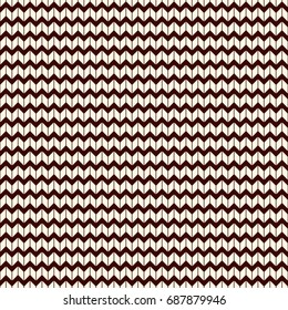 Seamless surface pattern design with herringbone motif. Repeated chevrons wallpaper. Zigzag lines. Jagged triangular waves. Digital paper, textile print, page fill. Vector art