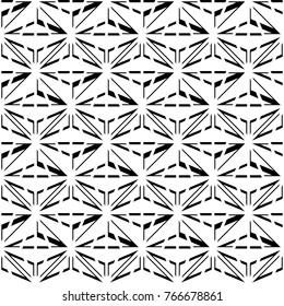 Seamless surface pattern design with modern ornament. Grill background. Grid image. Embroidery wallpaper. Ethnic motif. Digital paper for web designing, textile print, page fill. Vector illustration.