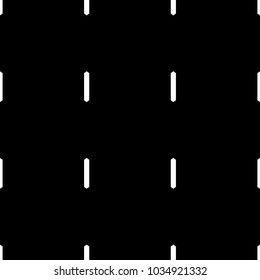 Seamless surface pattern design with strokes. Broken lines. Dashes motif. Vertical bars illustration. Repeated slabs ornament background. Dashed wallpaper. Linear image. Digital paper