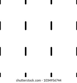 Seamless surface pattern design with strokes. Broken lines. Dashes motif. Vertical bars illustration. Repeated slabs ornament background. Dashed wallpaper. Linear image. Digital paper