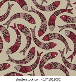Seamless surface pattern and