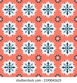 Seamless surface pattern with flat design, for print, page fill, background, texture, gift wrapping paper, craft, or decoration.