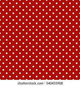 Seamless surface pattern with geometric ornament. Polka dot texture. Repeated circles motif. Bubble abstract background. Scrapbook digital paper, textile print, page fill. Vector illustration