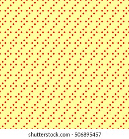 Seamless surface pattern with symmetric geometric ornament. Round spots texture. Circles abstract background. Polka dot motif. For digital paper, textile print, web design. Vector art illustration
