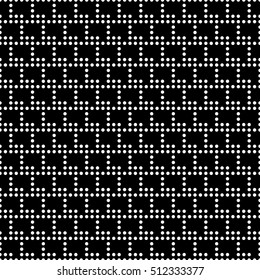 Seamless surface pattern with symmetric geometric ornament. Round spots texture. Circles abstract background. Polka dot motif. For digital paper, textile print, web design. Vector art illustration