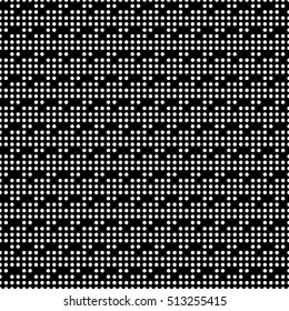 Seamless surface pattern with symmetric geometric ornament. Round spots texture. Circles abstract background. Polka dot motif. For digital paper, textile print, web design. Vector art illustration