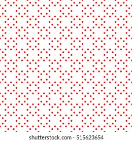 Seamless surface pattern with symmetric geometric ornament. Round spots texture. Circles abstract background. Polka dot motif. For digital paper, textile print, web design. Vector art illustration