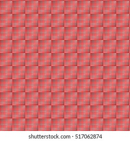 Seamless surface pattern with symmetric geometric ornament. Round spots texture. Circles abstract background. Polka dot motif. For digital paper, textile print, web design. Vector art illustration