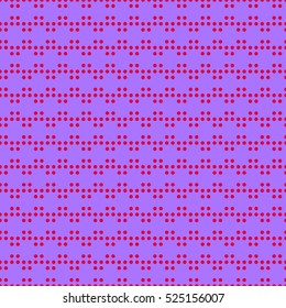 Seamless surface pattern with symmetric geometric ornament. Round spots texture. Circles abstract background. Polka dot motif. For digital paper, textile print, web design. Vector art illustration