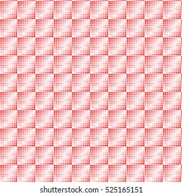 Seamless surface pattern with symmetric geometric ornament. Round spots texture. Circles abstract background. Polka dot motif. For digital paper, textile print, web design. Vector art illustration