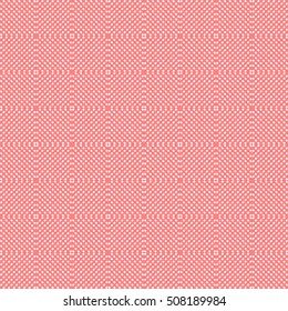 Seamless surface pattern with symmetric ornament. Circles and lines texture. Geometric abstract background. Grill motif. For digital paper, page fills, textile print, web design. Vector illustration