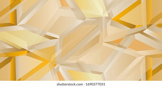 Seamless surface of polyhedrons. Abstract seamless background. Vector illustration
