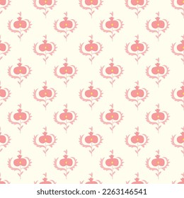 Seamless suzani pattern - traditional carpet pattern, traditional art in Central Asia, used in the Home decor and fashion industry. Suzane. Embroidery textile product. 
