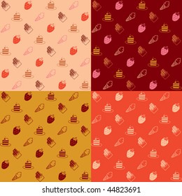 seamless sweets pattern