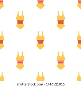 Seamless swimming suit pattern background.