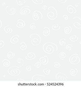 Seamless swirl pattern Christmas