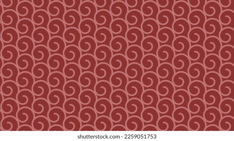 Seamless swirl pattern design background.